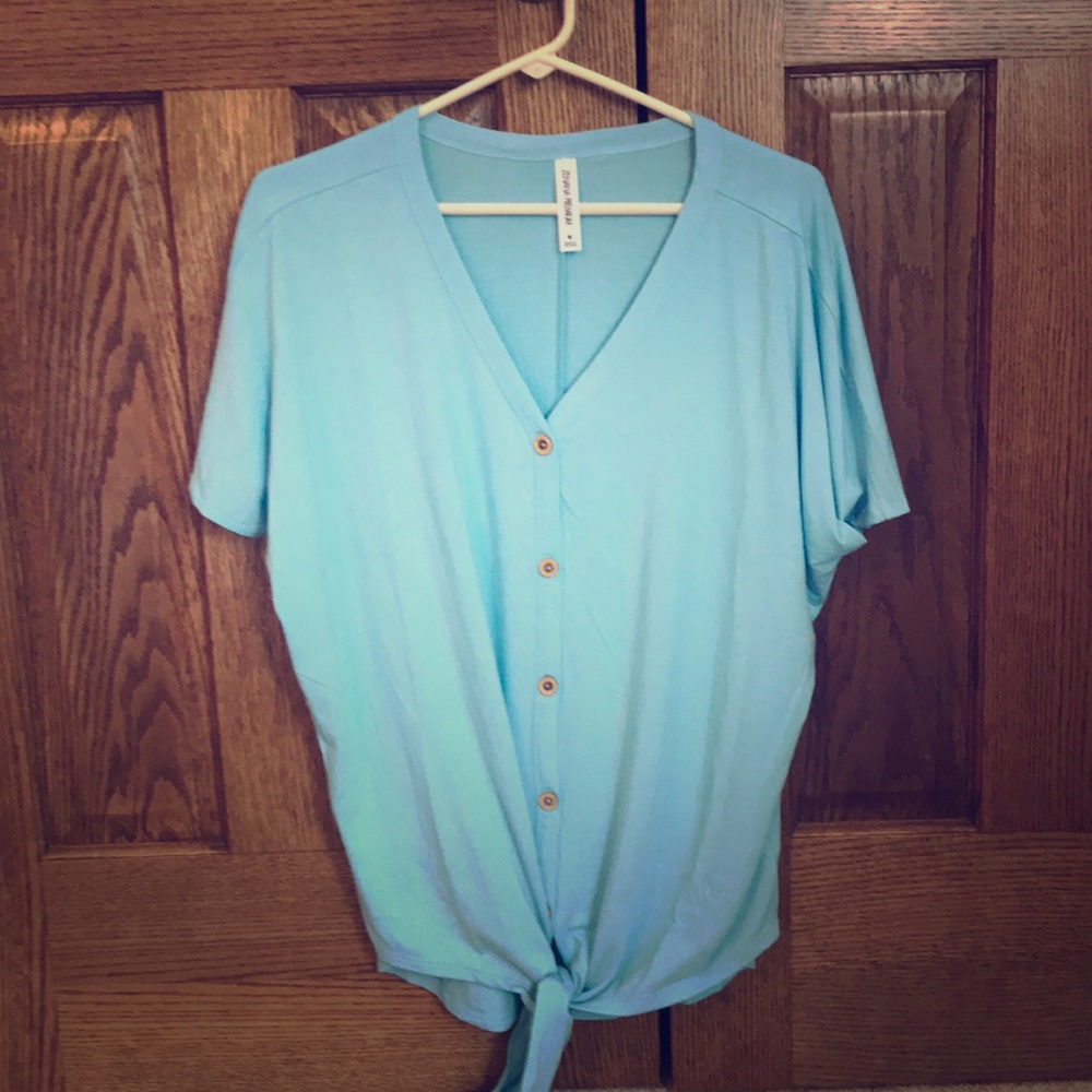 Button up top